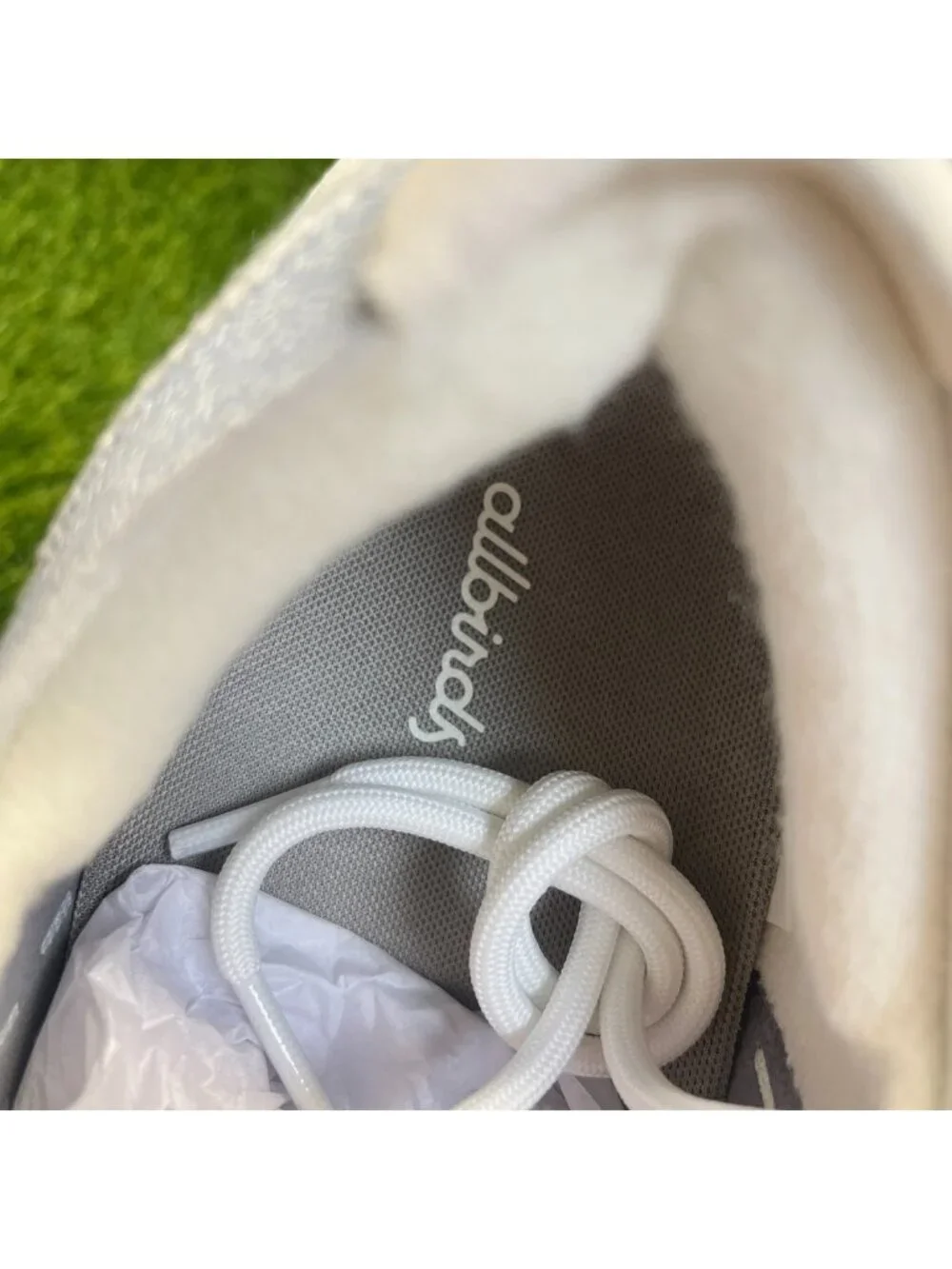 Allbirds Tree Dasher 2 Mens Size 12.5 Blue White Athletic Running Shoes Sneakers - Picture 8 of 11